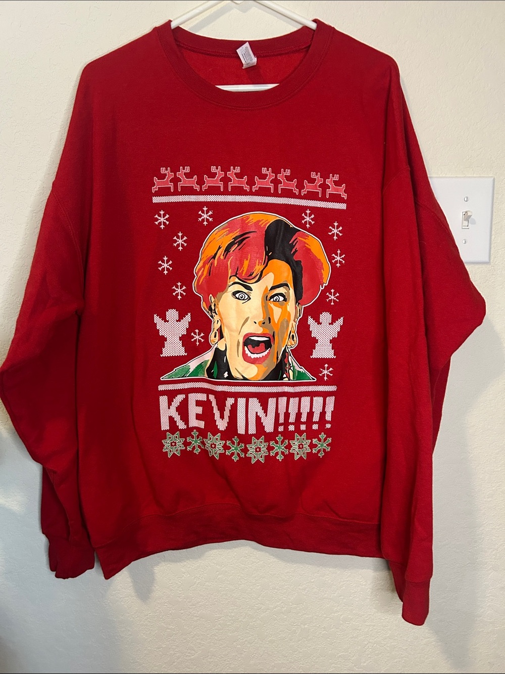 Home Alone holiday sweatshirt